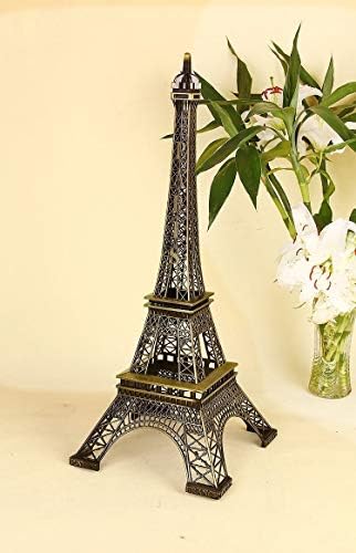 Метална француска ајфелова кула статуа фигура реплика центар за простории за простории украси за накит држач француски сувенир подарок од