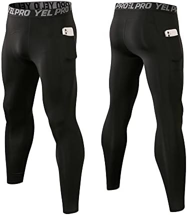 Панталони за компресија за мажи Cargfm Атлетски хеланки Активни текови за вежбање велосипедски базиски панталони