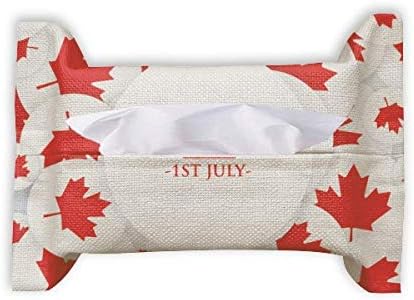 4 -ти јули лисја од јавор, среќна канада, хартиена крпа за ткиво на лицето, салфетка, салфетка, бумф
