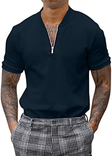 Најдобри поставувања за мажи со 2 парчиња облека за кошули модни патеки обични сет плус големина краток ракав и панталони поставете