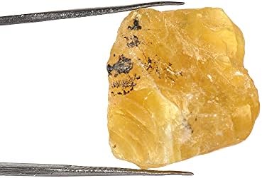 GemHub 25 CT жолт опал камен за завиткување на жица, правење накит, заздравување лабав скапоцен камен