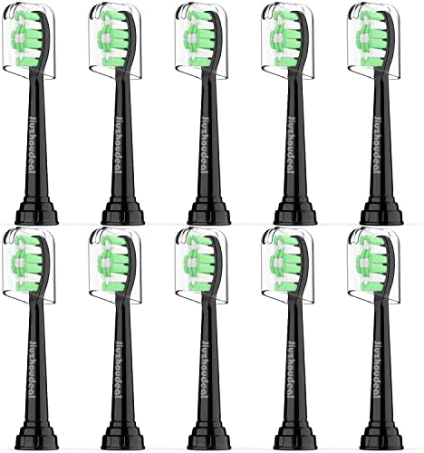 Глави за замена на четка за заби Jiuzhoudeal за Philips Sonicare Diamondclean ProtectiveClean 4100 5100 6100 C2 G2 електрична четка за заби,