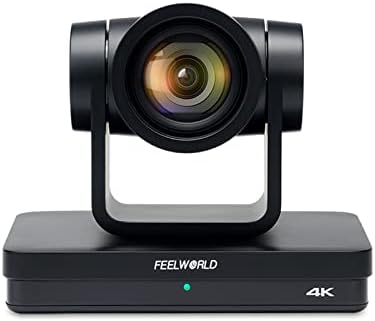 FeelWorld UHD4K12X 4K PTZ камера USB POE 12x Оптичка тава навалување зум, AI автоматско следење на FCOUS SDI HDMI IP далечински управувач
