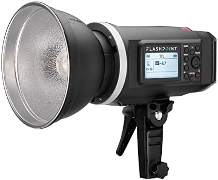 Flashpoint XPLOR 600 HSS TTL Monolight На Батерии Со Вграден R2 2.4 GHz Радио Далечински Систем-Bowens Mount + Сјај EZ Заклучување