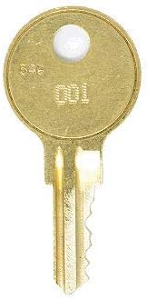 Занаетчиски 206 Копчиња за замена: 2 клучеви