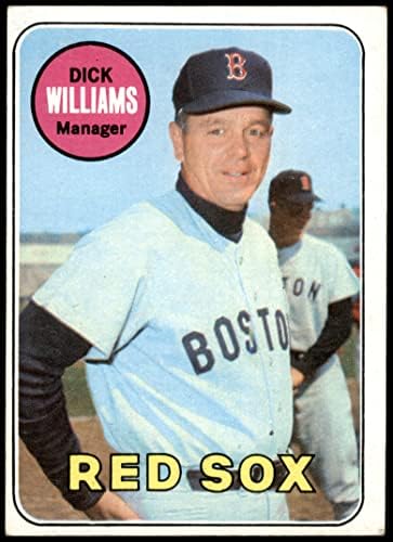 1969 Топпс 349 Дик Вилијамс Бостон Ред Сокс VG Red Sox