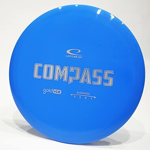 Latitude 64 Compass Midrange Golf Disc, изберете боја/тежина [Печат и точна боја може да варираат]