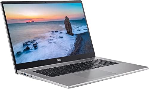 Acer 2022 Chromebook, 17 Ips Full HD Екран, Intel Celeron Процесор До 2,80 GHz, 4GB DDR4 Ram меморија, 64GB SSD, Супер-Брз 6-Ти Генерал