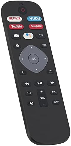 URMT26RST004 Voice Replacement Remote fit for Philips TV 65PFL5504/F7 65PFL5604/F7 65PFL5704/F7 65PFL5766/F7 50PFL5766/F7 43PFL5766/F7