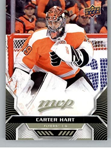 2020-21 Горна палуба МВП 62 Картер Харт Филаделфија Флаери NHL хокеј за тргување картичка