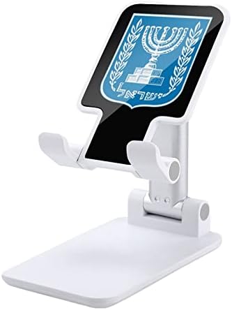 Грб На Израел Мобилен Телефон Стојат Прилагодливи Преклопен Таблет Десктоп Телефон Носителот Додатоци