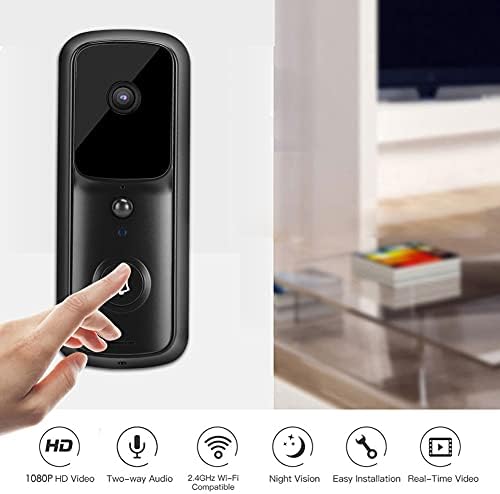 Телефонски Систем 1080p WiFi Безжично Видео Домофон Со Ѕвонче Водоотпорна Ноќна Врата