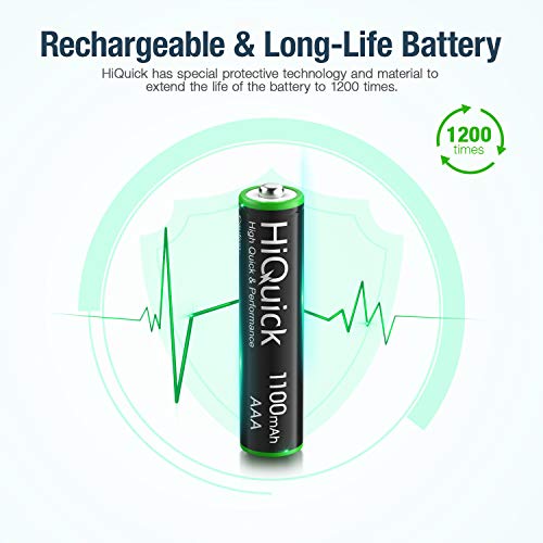 Хикик Ааа Батерии ЗА Полнење Ааа Батерии 1100мах Перформанси Со Висок Капацитет 1.2 V, По-Наполнет Ni-MH Aaa Батериски Пакет од