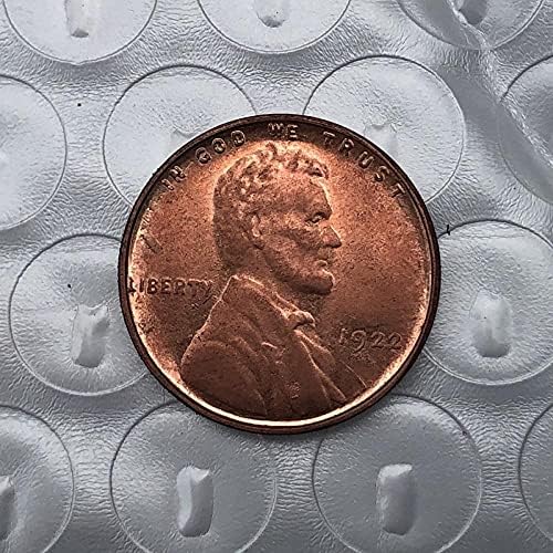 1922 Cryptocurrency Cryptocurrency Омилена монета реплика комеморативна монета Американска стара монета позлатена колекционерска монета