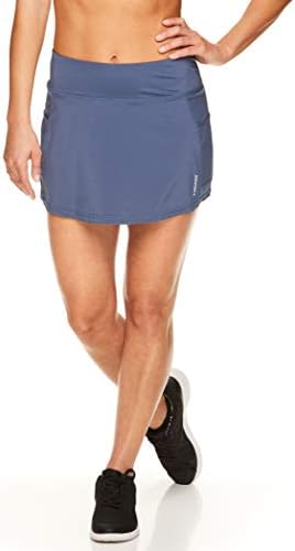 Глава женско атлетско тениско здолниште со џеб за топка - вежба за голф и трчање на тренингот