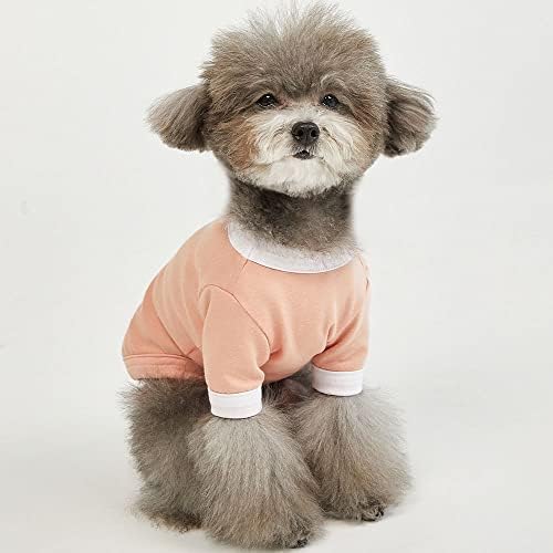 Среќа Петер Рингер кошула за кучиња за мали и големи кучиња памучни маици меки кошули за дишење кучиња миленичиња облека