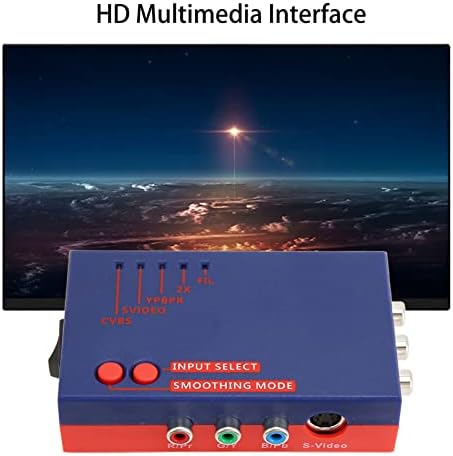 Конвертор за ретроскалатор 2x конвертор, мултимедијален V до HD, интерфа Cecompabtibation за Multiplier Line Retroscaler2x