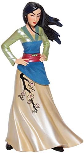 Enesco Disney Showcase Couture de Force Mulan Figurine, 8.07 инчи, разнобојно