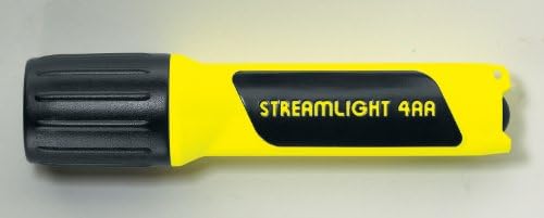 Streamlight 68201 4AA Propolymer LED фенерче со бели LED диоди, жолта - 67 лумени