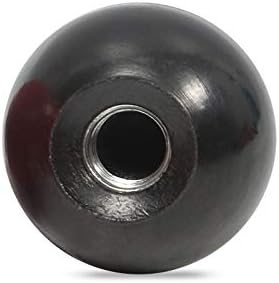 5 парчиња/лот црна или црвена бакелитска топка рачка копче Ironелезо Вметнете M6/M8/M10/M12 Алатка за замена на топки за замена