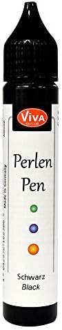 Viva Decor 116280001 .8-унца пенкало во боја на бисер, црно