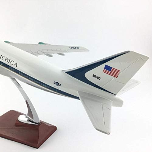 47 см Американски модел Авион модел со авион со тркала со светла