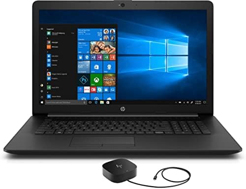 HP 17-од3613dx Насловна &засилувач; Бизнис Лаптоп , WiFi, Bluetooth, Веб Камера, HDMI, SD Картичка, Оптички Диск, Победа 10 Pro)