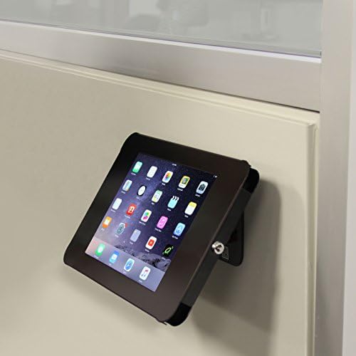 STARTECH.com Безбедно таблетно куќиште за таблети - Заклучиво за заклучување на челична биро или wallиден монтажа за 9,7 iPad/таблет - VESA