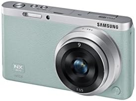 Samsung Electronics NX MINI EV-NXF1ZZB1KUS Безжичен Паметен 20.5 MP Компактен Систем Камера со 2.96-Инчен LCD и 9mm f3. 5 ED