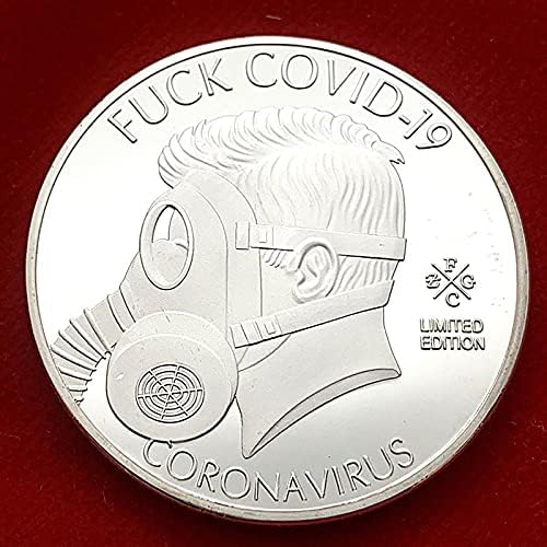 АДА криптовалутска копија монета 2020 Ангел Епидемија занаетчиска омилена монета комеморативна монета сребрена позлатена среќа со колекционерска