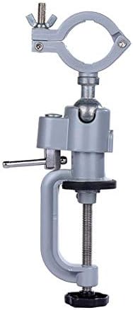 Zyzmh Click-On Bench Visues Holder Fit Mini Electric Drill Stand Grinder Bracket за 3000 додатоци за обработка на дрво