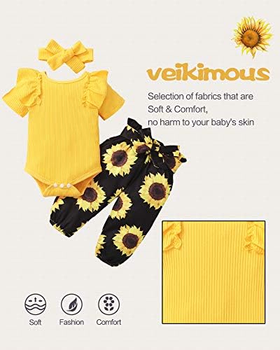 Бебе девојче новороденче облека за новороденчиња облека облеки од кратки ракави ромпер цветни панталони дете дете бебе девојче облека