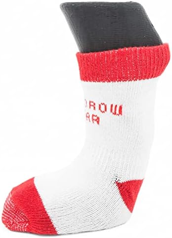 Woodrow Wear, Power Paws Напредни чорапи за кучиња, црвена бела лента, xxl, одговара на 130-180 фунти