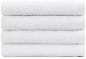 Стандарден текстил Видори хотелски крпи Премиум, брзо сушење и високо апсорбирачко, бело, мијалник - сет од 4