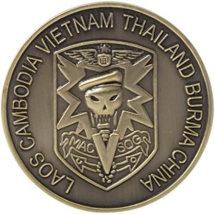 Команда за воена Помош Виетнам Студии &засилувач; Набљудувања Група Предизвик Монета 38ММ