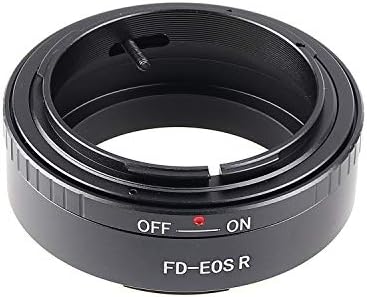 FOCUSFOTO леќи за монтирање на адаптер за леќи за FD на Canon до Canon EOS R RP R5 R6 без огледало камера