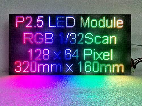 P2.5 Soft LED модул 320X160MM, P2.5 LED флексибилен панел 128X64 пиксели, модул за LED-приказ на LED со целосна боја на LED-боја LED