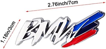 Предна Fender Bagge знак за знак на ембл Спорт Спортот за налепници за налепница за лого за замена за BMW 2PCS