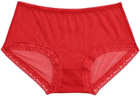 Гаќички за жени плус големина, дами гаќички вкрстени ленти со ниска половината чипка секси розови задници за кревање гаќички