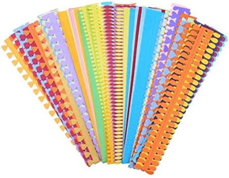Supvox 80 парчиња цвеќиња форми на ливчиња за ливчиња за хартија рачно изработени подароци DIY занаетчиски материјали