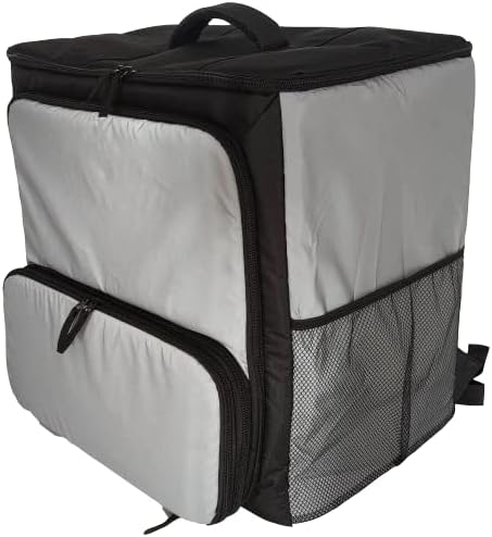60L XL Голема изолирана храна за испорака на храна ранец Проширувачки угостителски ладилник торба водоотпорна торба за пица за Uber јаде GrubHub