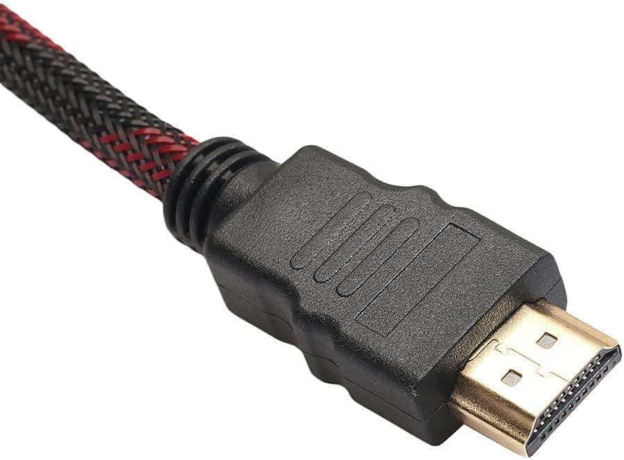 HDTV VGA кабел машки до 15 адаптер за конектор HDMI-компатибилен со VGA Data Connecter Converter Corder за монитор Аудио видео LCD компјутер