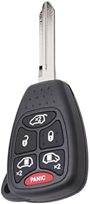 Dunsihui Car Key Key Fob без клуч за контрола на влезот далечински управувач M3N5WY72XX 6 Копчиња за замена на копчињата компатибилни