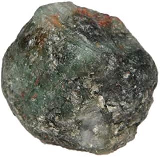 Груб смарагд фукзит камен, суров природен кристал и карпи за лапидар, жица завиткување 21,50 КТ смарагд фукзит лабав скапоцен камен