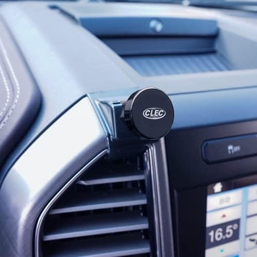 Држач за магнетски телефонски магнетски телефон за монтирање на Форд Ф-150 2015-2020, држач за без рака на автомобили за табла за проветрување на воздухот, лесен за инста?