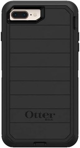 OtterBox Бранител Серија Солиден Случај за iPhone 8 плус &засилувач; iPhone 7 Плус Случај Само - Не-Мало Пакување-Црна