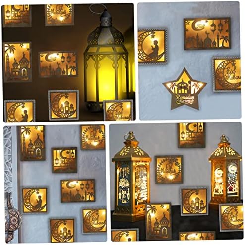 Оперитакс 1пц Бајрам Декоративни Светла ПРЕДВОДЕНИ Декоративни Светла Марокански Декор За Домашна Трпезариска Маса Декор Украси За Прослава