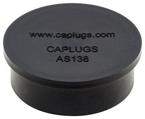 Caplugs QAS13898CQ1 Пластичен електричен конектор за прашина капа AS138-98C, E/VAC, ги исполнува SPECIFICE AEROSPACE SAE AEROSPACE AS85049/138. Погледнете цртеж, црно