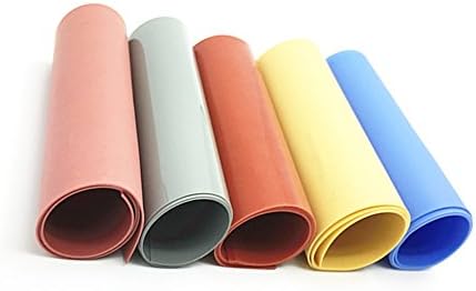 Флексибилни силиконски гумени плочи отпорни на топлина, висока температура, мазна завршница, црвена 1/8 од 12 од 12 инчи
