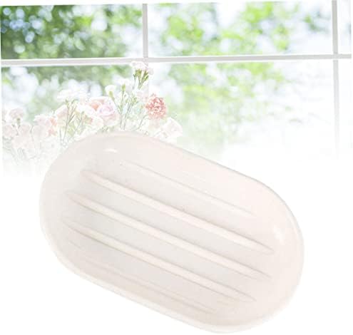 Zerodeko 2PCS PP материјал пластика за преку садови тоалети креативно кампување организатор бела салата со држач за бања за